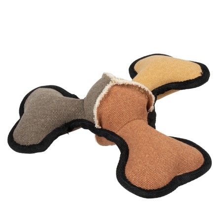 Osso Boomerang em tecido Canvas para cães - Duvo Plus