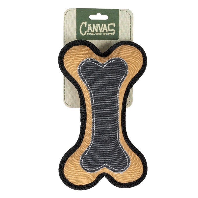Osso plano em tecido Canvas para cães - Duvo Plus