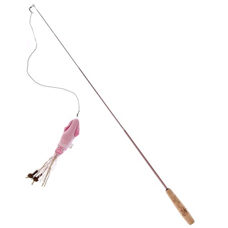 Lula de peluche para bastão para gatos - Ferribiella