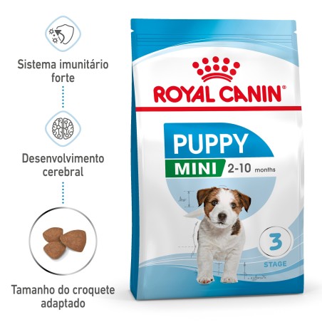 Royal Canin Puppy Mini - Ração seca para cachorro de porte pequeno