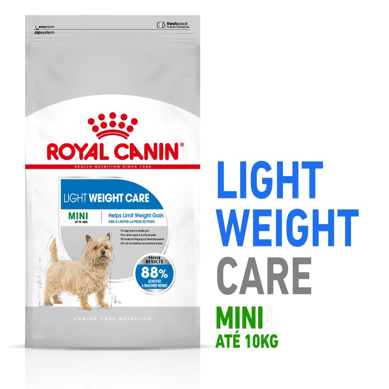 Royal Canin Light Weight Care Mini - Ração seca para cão adulto de porte pequeno para controlo de peso