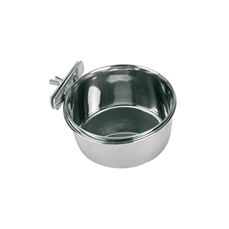 Kerbl Comedouro de Aço Inoxidável para Aves