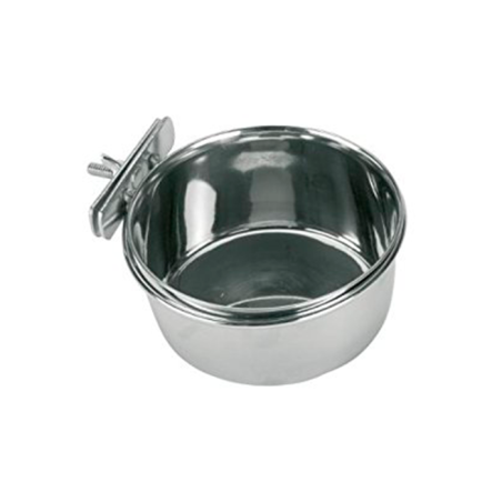 Kerbl Comedouro de Aço Inoxidável para Aves