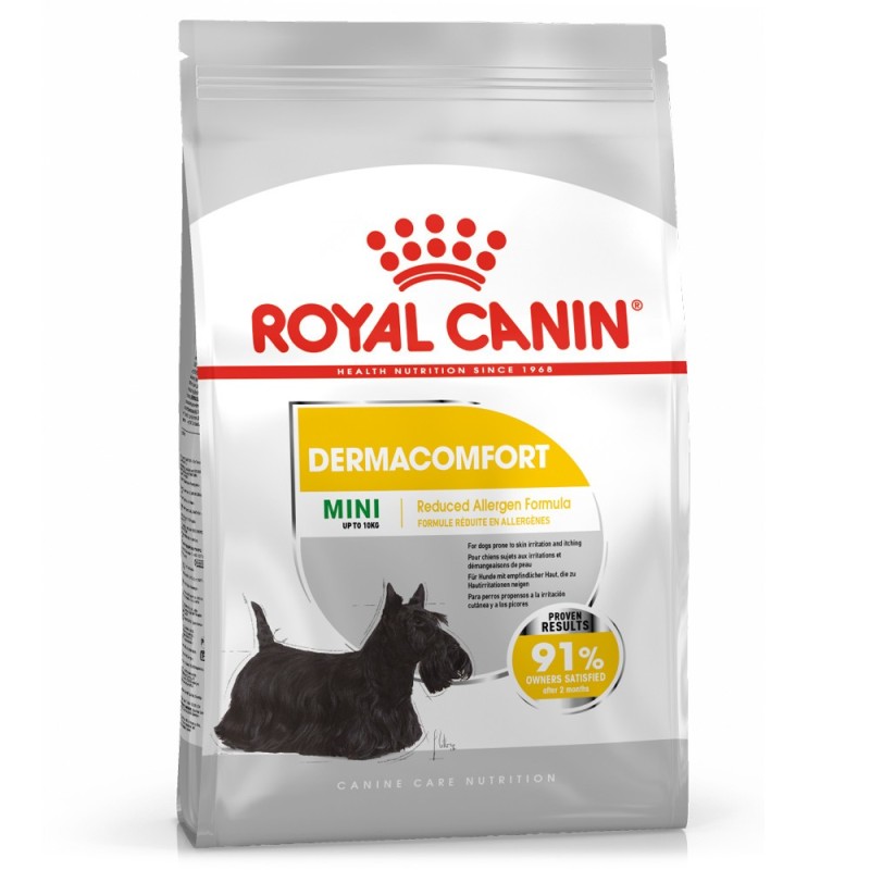 Royal Canin Dermacomfort Mini Adult - Ração seca para cão de porte pequeno com pele sensível