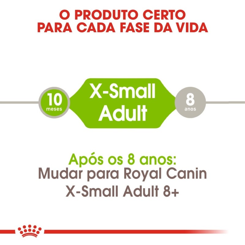 Royal Canin X-Small Adult - Ração seca para cão muito pequeno