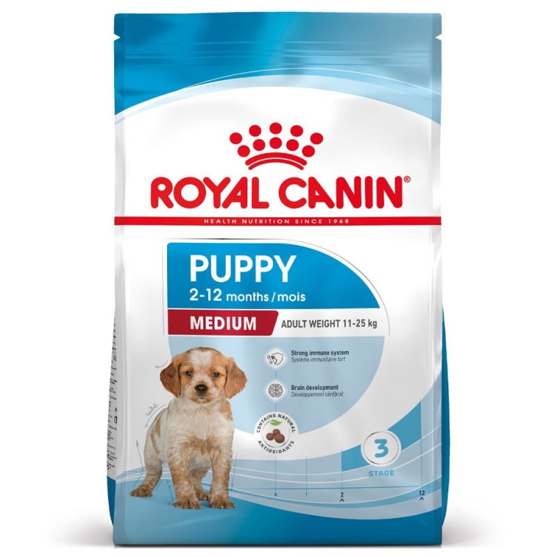 Royal Canin Puppy Medium - Ração seca para cachorro de porte médio