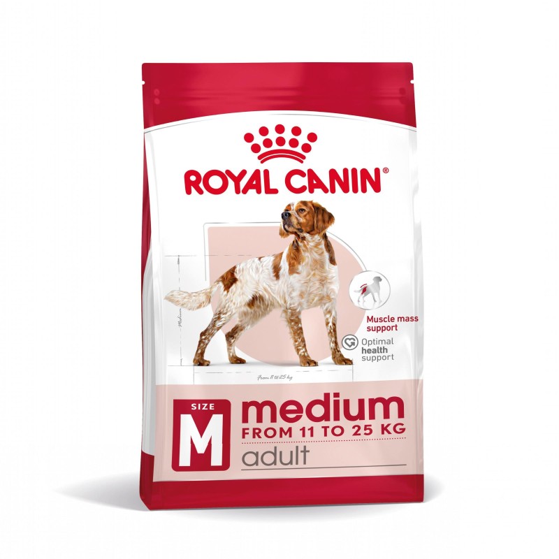 Royal Canin Medium Adult - Ração seca para cão de porte médio