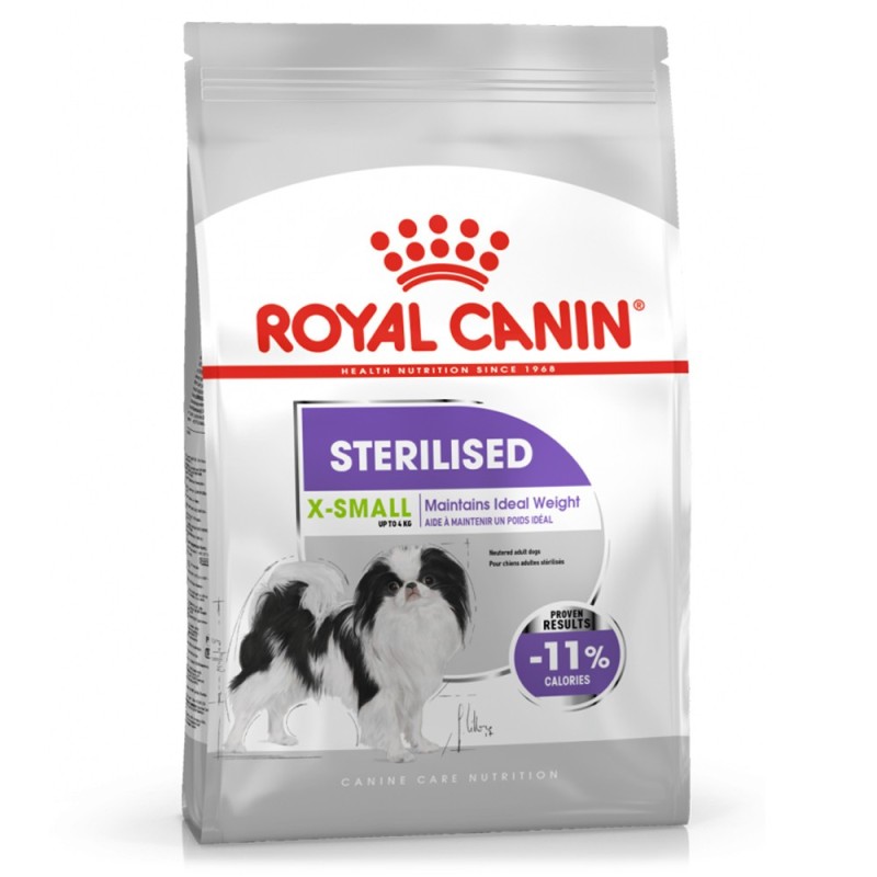 Royal Canin Sterilised X-Small Adult - Ração seca para cão esterilizado de porte muito pequeno