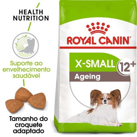 Royal Canin X-Small Adult 12+ - Ração seca para cão muito pequeno com mais de 12 anos