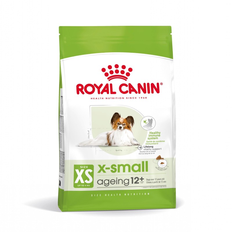 Royal Canin X-Small Adult 12+ - Ração seca para cão muito pequeno com mais de 12 anos