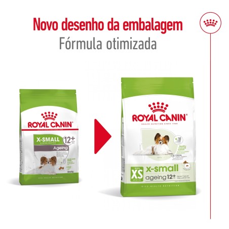 Royal Canin X-Small Adult 12+ - Ração seca para cão muito pequeno com mais de 12 anos