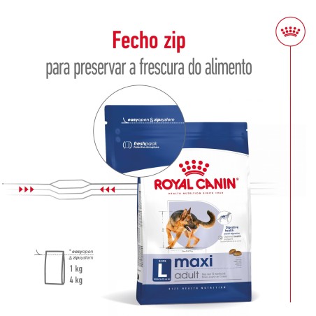 Royal Canin Maxi Adult - Ração seca para cão de porte grande