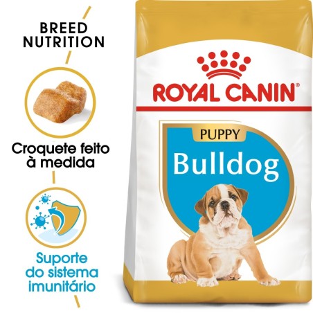 Royal Canin Bulldog Puppy - Ração seca para cachorro de raça