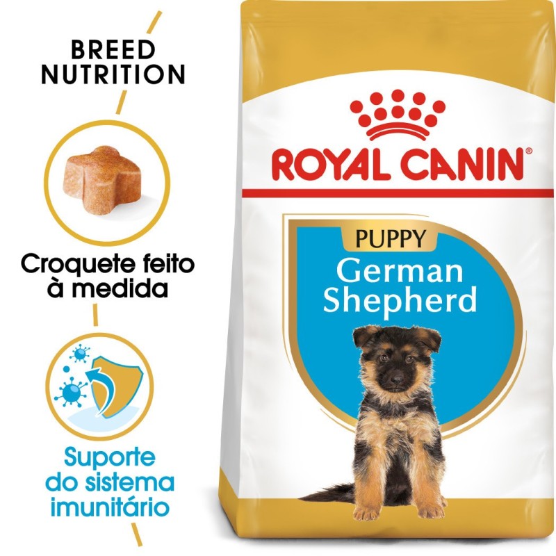 Royal Canin German Shepherd Puppy - Alimento seco para cachorro Pastor Alemão