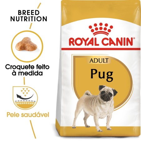 Royal Canin Pug Adult - Ração seca para cão de raça