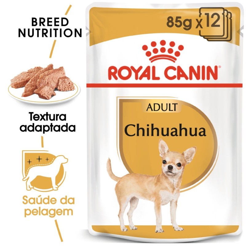 Royal Canin Chihuahua Adult - Alimento em patê para cão de raça