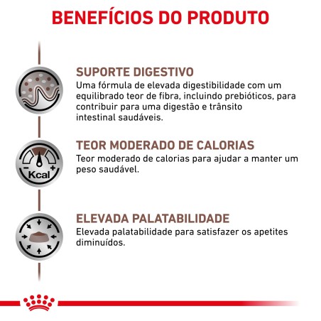 Royal Canin VET Gastrointestinal Moderate Calorie - Ração seca para cão adulto com problemas digestivos