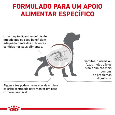 Royal Canin VET Gastrointestinal Moderate Calorie - Ração seca para cão adulto com problemas digestivos