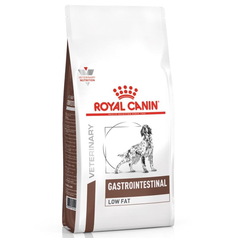 Royal Canin VET Gastrointestinal Low Fat - Ração seca para cão adulto com problemas digestivos