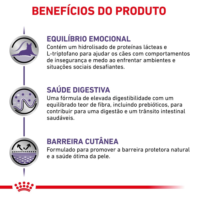 Royal Canin VET Calm Small dogs - Ração seca para cão adulto pequeno para o equilíbrio emocional