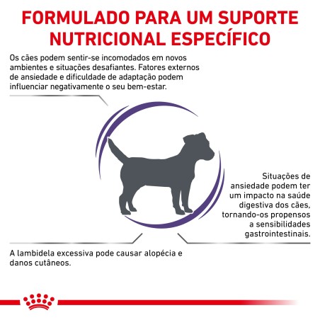 Royal Canin VET Calm Small dogs - Ração seca para cão adulto pequeno para o equilíbrio emocional