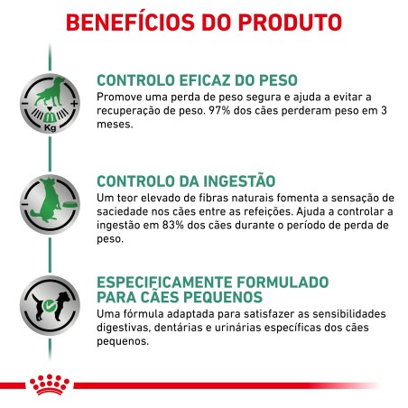 Royal Canin VET Satiety Small Dogs - Ração seca para cão adulto pequeno com excesso de peso