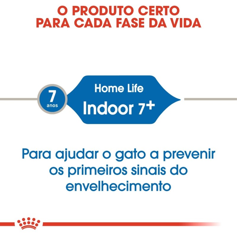 Royal Canin Indoor 7+ Adult - Ração seca para gato de interior com mais de 7 anos