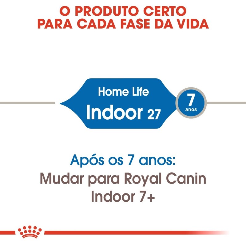 Royal Canin Indoor 27 Adult - Ração seca para gato de interior