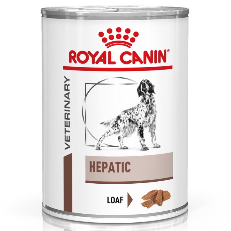 Royal Canin VET Hepatic - Alimento em patê para cão adulto com insuficiência hepática