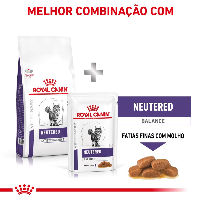 Royal Canin VET Neutered Satiety Balance - Ração seca para gato esterilizado