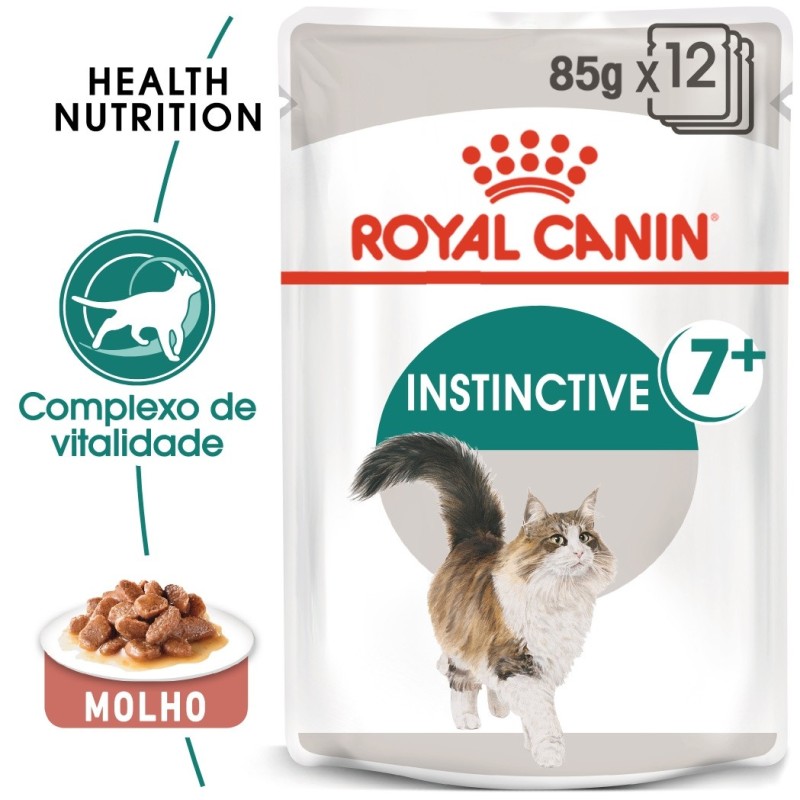 Royal Canin Instinctive 7+ - Alimento em molho para gato com mais de 7 anos