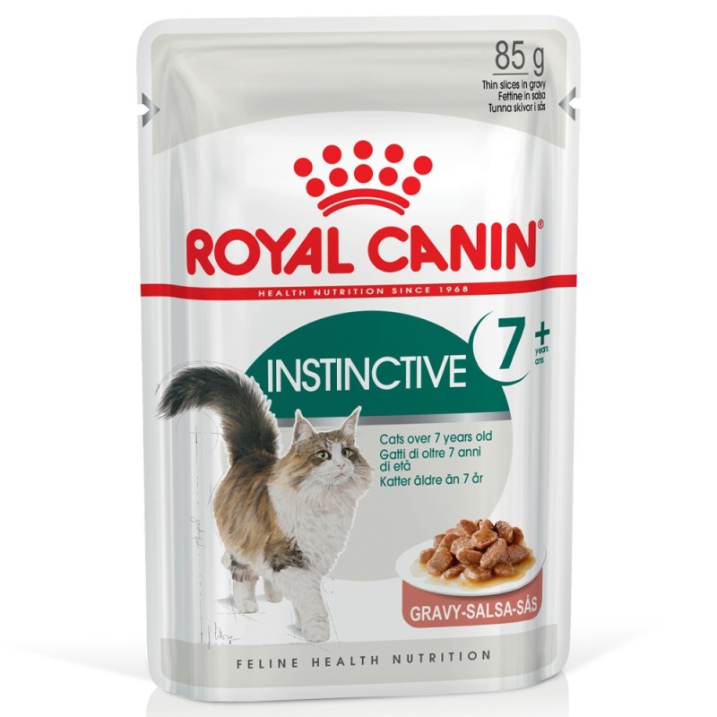 Royal Canin Instinctive 7+ - Alimento em molho para gato com mais de 7 anos