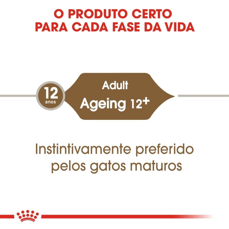 Royal Canin Ageing 12+ - Alimento em molho para gato com mais de 12 anos