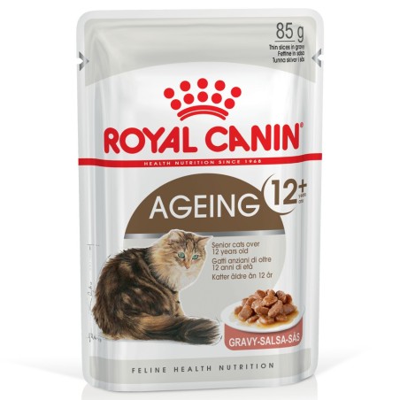 Royal Canin Ageing 12+ - Alimento em molho para gato com mais de 12 anos