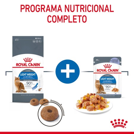 Royal Canin Ultra Light Adult - Alimento em geleia para gato para controlo de peso