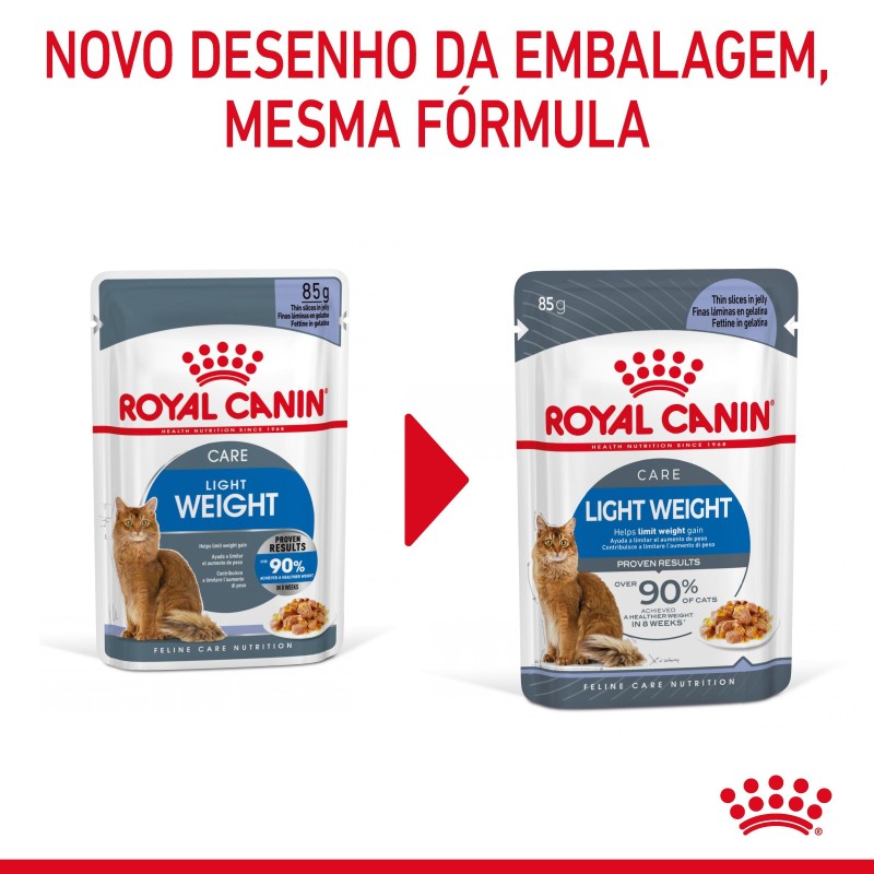 Royal Canin Ultra Light Adult - Alimento em geleia para gato para controlo de peso