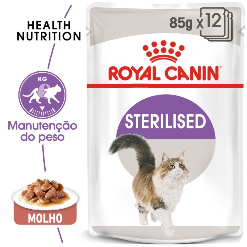 Royal Canin Sterilised Adult - Alimento em molho para gato esterilizado