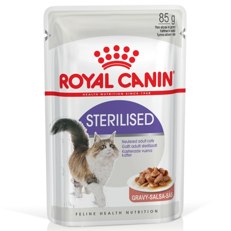 Royal Canin Sterilised Adult - Alimento em molho para gato esterilizado