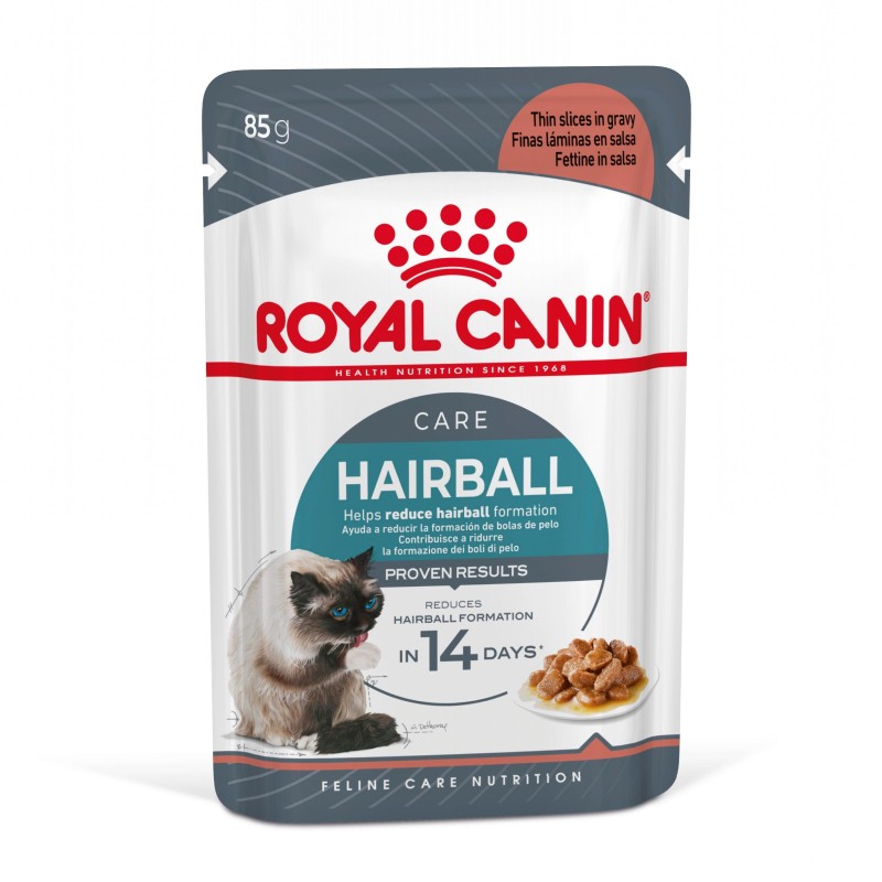 Royal Canin Hairball Care - Alimento em molho para gato adulto para controlo de bolas de pelo