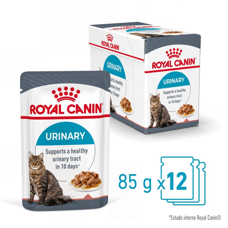 Royal Canin Urinary Care - Alimento em molho para gato adulto com sensibilidade urinária