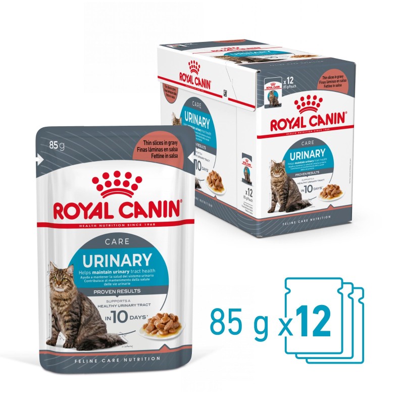 Royal Canin Urinary Care - Alimento em molho para gato adulto com sensibilidade urinária