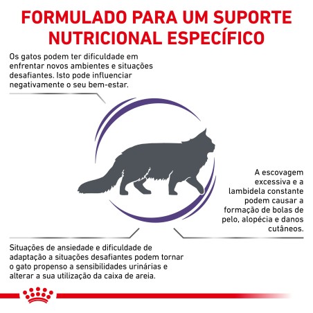 Royal Canin VET Calm - Ração seca para gato adulto para o equilíbrio emocional