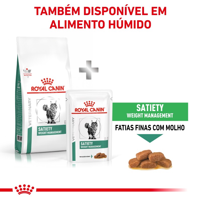 Royal Canin VET Satiety - Ração seca para gato com excesso de peso