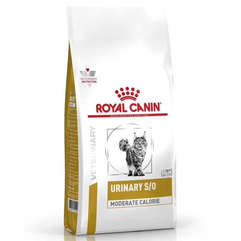 Royal Canin VET Urinary S/O Moderate Calorie - Ração seca para gato com problemas urinários