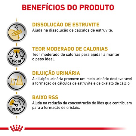 Royal Canin VET Urinary S/O Moderate Calorie - Ração seca para gato com problemas urinários