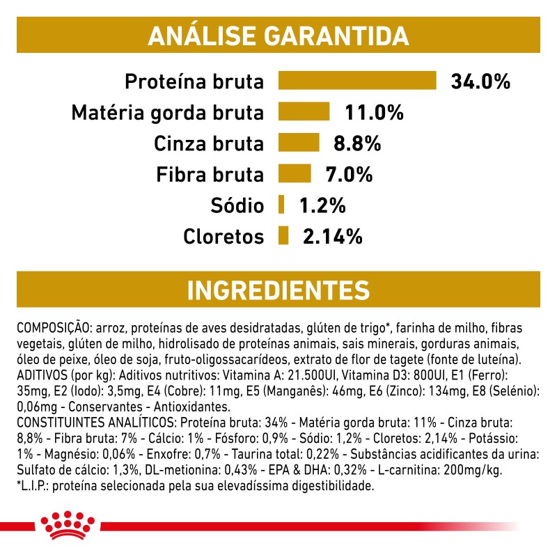 Royal Canin VET Urinary S/O Moderate Calorie - Ração seca para gato com problemas urinários