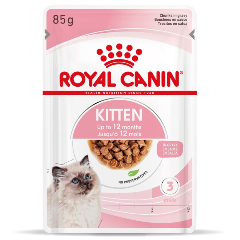 Royal Canin Kitten - Alimento em molho para gatinhos