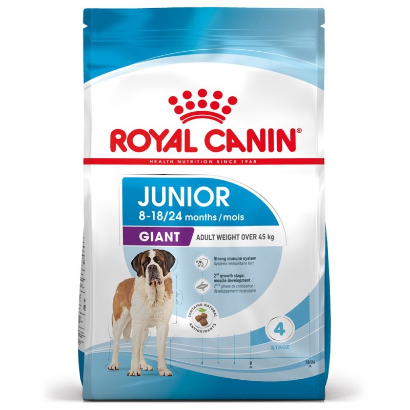 Royal Canin Junior Giant - Ração seca para cachorro de porte gigante