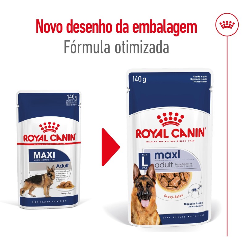 Royal Canin Maxi Adult - Alimento em molho para cão de porte grande