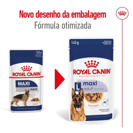 Royal Canin Maxi Adult - Alimento em molho para cão de porte grande